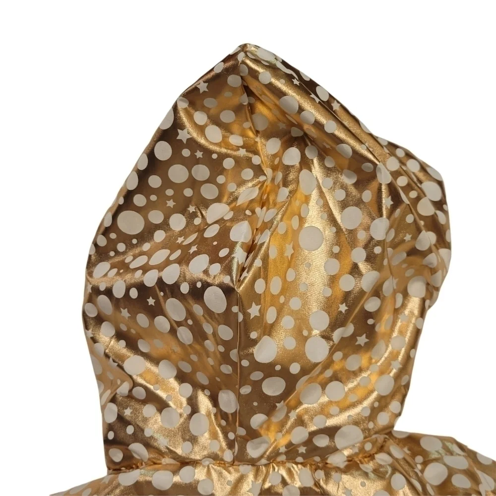 Penelope Mack Gold Star and Polka Dot Hood Jacket